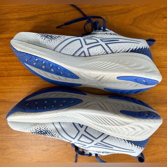 ASICS Gel Cumulus 25 Men’s Size 9 in Piedmont Grey/Illusion Blue - Picture 5 of 6